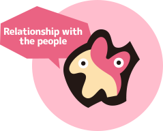 Relationship with the people